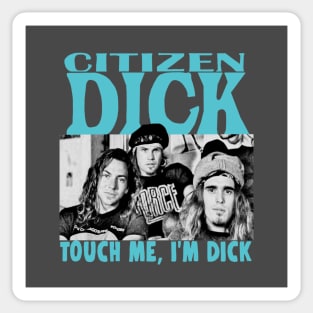 Citizen Dick Singles Parody Band Pearl Sticker